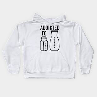 Addicted To Salt And Vinegar (Black) Kids Hoodie